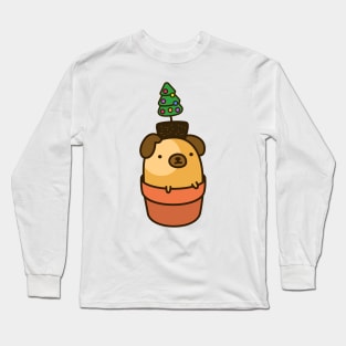 Sprout the pug - Holiday Long Sleeve T-Shirt